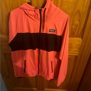 Pink Victoria secret windbreaker size medium